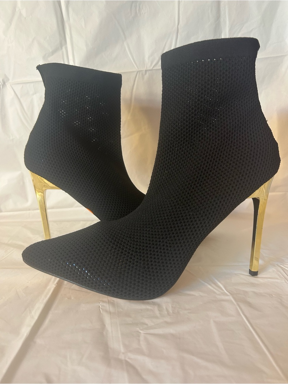 Lemonade Sock toe ankle boots stilettos